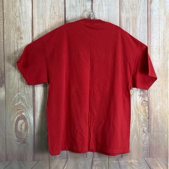 💵Diamond Supply Company Red Heavy Cotton Tee Size 2XLarge - Picture 4 of 9